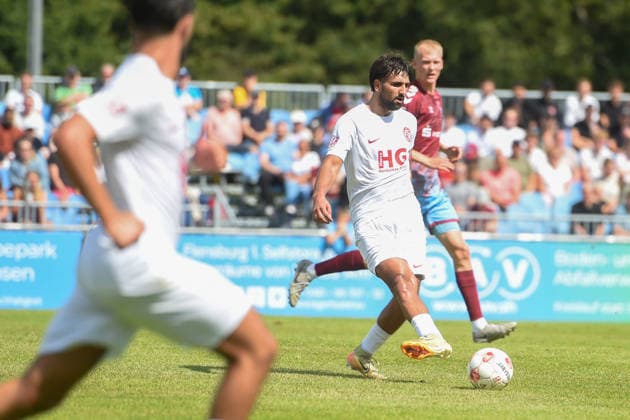 Fußball I Herren I Saison 2026-2027 I Regionalliga Nord I 2. Spieltag I SC Weiche Flensburg 08 - Eimsbütteler TV I 08.08.2026 Bamo Karim Mohamed (6, Eimsbütteler TV) Copyright: xLobeca JanxKirschnerx