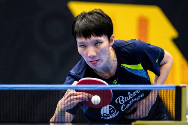 260808 Ai Xin Tee of Malaysia during a qualifications Table tennis, Tischtennis match at the WTT Europe Smash on August 8, 2026 in Malmö. Photo: Mathilda Schuler BILDBYRAN kod MA MA1012 bordtennis table tennis pingis wtt grand smash bbeng Copyright: MATHILDAxSCHULER BB260808MA027