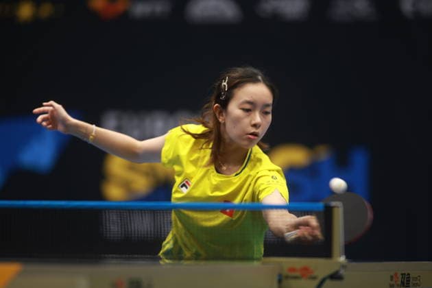 2026 WTT Europe Smash - Sweden - Qualifications Day 1 NG Wing Lam of Hong Kong plays against Lilou Massart of Belgium during the Women s Singles Qualifying Round 1 at the 2026 Europe Smash in Malmo, Sweden, on August 8, 2026. Malmo Sweden  Copyright: xRemyxGrosx originalFilename:gros-europesm260808_npw8x