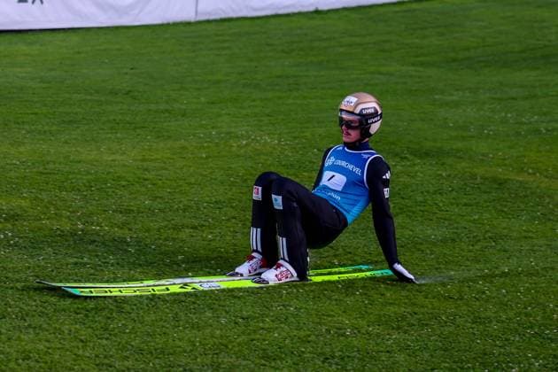 SAUT A SKI COUPE MONDE COURCHEVEL PHOTOPQR LE DAUPHINE Tom PHAM VAN SUU ; Courchevel ; 08 08 2026 ; A Courchevel (Savoie), le 8 août 2026. Coupe du monde de saut à ski. Sur notre photo : Enzo Milesi. Photo : Tom Pham Van Suu Le Dauphiné Libéré Ski jumping, Skispringen, Ski, nordisch World Cup in Courchevel on August 8, 2026 Courchevel Savoie Rhône-Alpes France  Copyright: xPHOTOPQR LExDAUPHINE MAXPPPxTomxPHAMxVANxSUUx 20260808JDL5355 20260808JDL5355