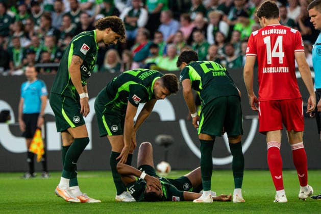 Spieler des VFL. 08.08.2026, VFL Wolfsburg vs 1. FC Kaiserslautern, Fussball, 2. Bundesliga, Volkswagen Arena, Wolfsburg DFL regulations prohibit any use of photographs as image sequences and or quasi-video. Copyright: HMBxMedia xFinnxWeidmann