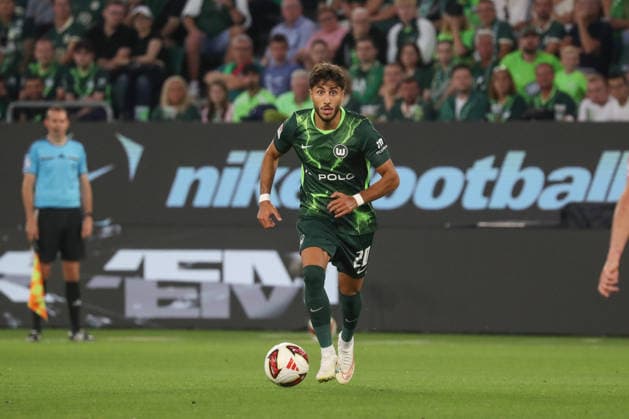 08.08.2026, xgox, Fussball, 2. Bundesliga, VfL Wolfsburg - 1. FC Kaiserslautern v.l. Muhammed Damar (Wolfsburg, 20) Freisteller, Einzelbild, Ganzkoerper, single frame (DFL DFB REGULATIONS PROHIBIT ANY USE OF PHOTOGRAPHS as IMAGE SEQUENCES and or QUASI-VIDEO) Wolfsburg