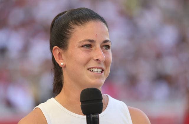 Stuttgart , VfB Stuttgart Saisoneröffnung VfB Stuttgart vs. Everton FC, Chantal Hagel (VfB Frauen)