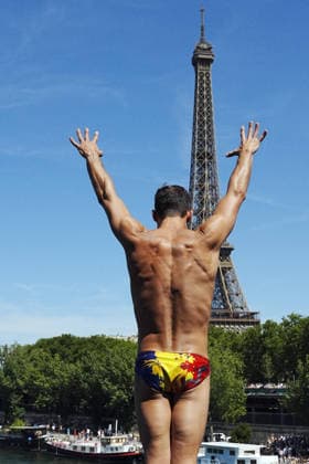 MenÕs High Diving, at the European Aquatics Championships Paris 2026, Paris, August 08, 2026 .  Copyright: xGianxMattiaxD Alberto LaPressex