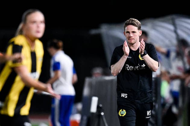 260808 Head coach William Strömberg of Hammarby during the Women s Champions League qualifying match between Juventus and Hammarby on August 8, 2026 in Turin. Photo: Daniele Buffa BILDBYRAN COP 18 XY0123 fotboll football soccer fotball uefa womens champions league juventus hammarby dam bbeng Copyright: DANIELExBUFFA BB260808BB671