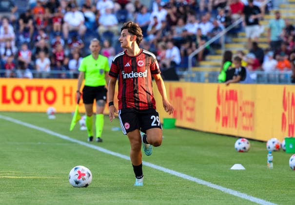 Fussball: Europa: UEFA Women s Champions League 2026 2027 - 2. Qualifikationsrunde, Finale, 08.08.2026 - Eintracht Frankfurt Frauen vs. Malmö FF Frauen - Stadion am Brentanobad (Frankfurt am Main, Deutschland); Dilara Acikgöz Frankfurt am Main Stadion am Brentanobad Hessen Deutschland Copyright: xAmiirxAmedjouax