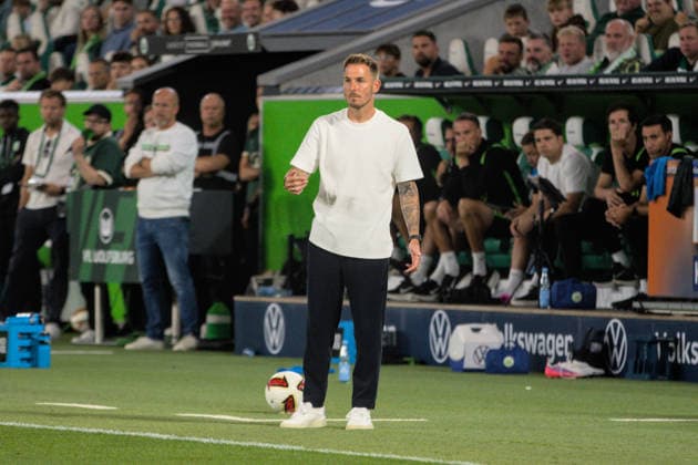 08.08.2026 Fußball Herren 2026 2027 2. Bundesliga 1. Spieltag VfL Wolfsburg - 1. FC Kaiserslautern Volkswagen Arena Wolfsburg Tobias Strobl (Wolfsburg, Trainer). Wolfsburg Niedersachsen Deutschland