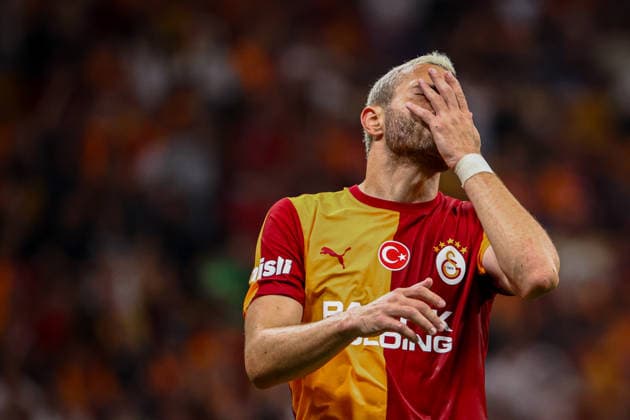 Galatasaray vs Villarreal CF friendly match Baris Alper Yilmaz of Galatasaray shows his frustration after a missed opportunity. Galatasaray and Villarreal CF faced each other during friendly match. The match took place Ali Sami Yen Rams Park Stadium on August 8th, 2026. Istanbul Istanbul Turkey Copyright: xBurakxBasturkx