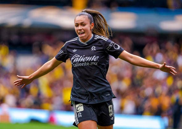 LIGA BBVA MX FEMENIL APERTURA 2026 LIGA BBVA MX FEMENIL APERTURA 2026 AMERICA VS CRUZ AZUL 08082026 MEXICO CITY, MEXICO. Action photo of Priscila da Silva (9) of America, during week 2 game of the 2026 Tournament of the Liga BBVA MX femenil held a the Estadio Banorte of Mexico City, Mexico. Foto de accion de Priscila da Silva (9) de America, durante juego de la jornada 2 del Torneo Apertura 2026 de la Liga BBVA MX femenil celebrado en el Estadio Banorte de la Ciudad de MÃ xico, Mexico. PHOTO BY IMAGENSHOP AGENCIA FOTOGRAFICA MEXICO CITY MEXICO CITY MEXICO Copyright: xLuisxDavidxAlvarezxNietox