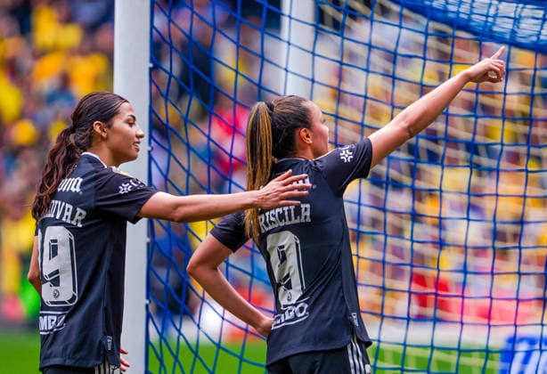 LIGA BBVA MX FEMENIL APERTURA 2026 LIGA BBVA MX FEMENIL APERTURA 2026 AMERICA VS CRUZ AZUL 08082026 MEXICO CITY, MEXICO. Action photo of Priscila da Silva (9) of America, during week 2 game of the 2026 Tournament of the Liga BBVA MX femenil held a the Estadio Banorte of Mexico City, Mexico. Foto de accion de Priscila da Silva (9) de America, durante juego de la jornada 2 del Torneo Apertura 2026 de la Liga BBVA MX femenil celebrado en el Estadio Banorte de la Ciudad de MÃ xico, Mexico. PHOTO BY IMAGENSHOP AGENCIA FOTOGRAFICA MEXICO CITY MEXICO CITY MEXICO Copyright: xLuisxDavidxAlvarezxNietox
