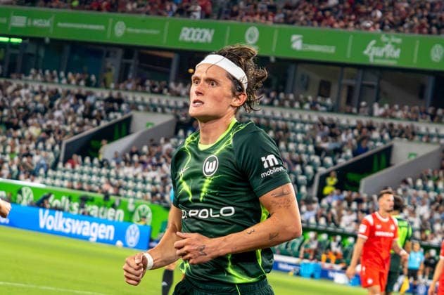 Deutschland: Fussball 2. Bundesliga, 1. Spieltag 2026 2027, VfL Wolfsburg - 1. FC Kaiserslautern am 08.08.2026 in Wolfsburg (Volkswagen-Arena): Fabian Reese (VfL Wolfsburg, 11) Gesichtsausdruck, Mimik Wolfsburg Volkswagen Arena Deutschland Copyright: xSvenxHeidmannx