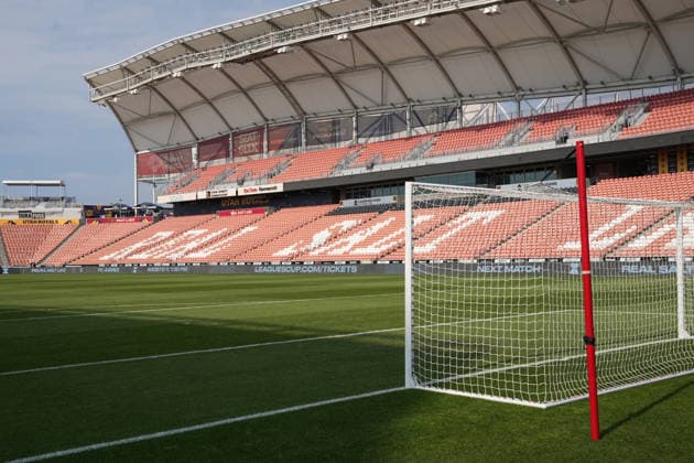 SANDY, UT - AUGUST 08: A general view of America First Field prior to the Leagues Cup Phase One match between Atlante FC and Real Salt Lake on August 8, 2026 at in Sandy, UT. (Photo by Aaron Baker Icon Sportswire) SOCCER: AUG 08 Leagues Cup Salt Lake vs Atlante EDITORIAL USE ONLY Icon260808002