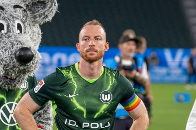 Deutschland: Fussball 2. Bundesliga, 1. Spieltag 2026 2027, VfL Wolfsburg - 1. FC Kaiserslautern am 08.08.2026 in Wolfsburg (Volkswagen-Arena): Maximilian Arnold (VfL Wolfsburg, 27) nach dem Spiel. Wolfsburg Volkswagen Arena Deutschland Copyright: xSvenxHeidmannx