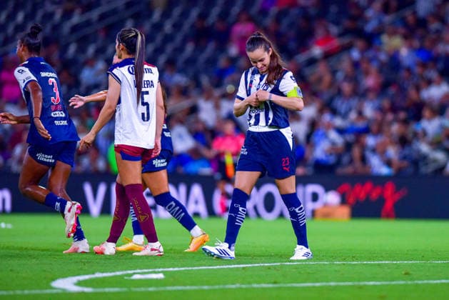LIGA BBVA MX FEMENIL APERTURA 2026 LIGA BBVA MX FEMENIL APERTURA 2026 MONTERREY VS ATLANTE 08082026 MONTERREY, NUEVO LEON. Action photo of Valeria del Campo (23) of Rayadas del Monterrey, during a week 2 match of the 2026 Tournament of the Liga BBVA MX femenil held a the Estadio BBVA of Monterrey, Nuevo Leon, Mexico. Foto de accion de Valeria del Campo (23) of Rayadas del Monterrey, durante juego de la jornada 2 del Torneo Apertura 2026 de la Liga BBVA MX femenil celebrado en el Estadio BBVA de Monterrey, Nuevo Leon, Mexico. PHOTO BY IMAGENSHOP AGENCIA FOTOGRAFICA MONTERREY NUEVO LEON MEXICO Copyright: xIMAGENSHOPxAGENCIAxFOTOGRAFICAx