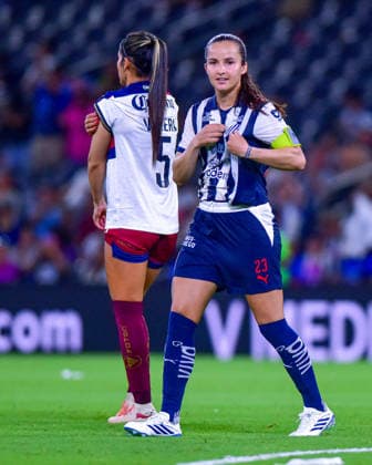 LIGA BBVA MX FEMENIL APERTURA 2026 LIGA BBVA MX FEMENIL APERTURA 2026 MONTERREY VS ATLANTE 08082026 MONTERREY, NUEVO LEON. Action photo of Valeria del Campo (23) of Rayadas del Monterrey, during a week 2 match of the 2026 Tournament of the Liga BBVA MX femenil held a the Estadio BBVA of Monterrey, Nuevo Leon, Mexico. Foto de accion de Valeria del Campo (23) of Rayadas del Monterrey, durante juego de la jornada 2 del Torneo Apertura 2026 de la Liga BBVA MX femenil celebrado en el Estadio BBVA de Monterrey, Nuevo Leon, Mexico. PHOTO BY IMAGENSHOP AGENCIA FOTOGRAFICA MONTERREY NUEVO LEON MEXICO Copyright: xIMAGENSHOPxAGENCIAxFOTOGRAFICAx