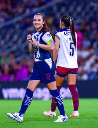 LIGA BBVA MX FEMENIL APERTURA 2026 LIGA BBVA MX FEMENIL APERTURA 2026 MONTERREY VS ATLANTE 08082026 MONTERREY, NUEVO LEON. Action photo of Valeria del Campo (23) of Rayadas del Monterrey, during a week 2 match of the 2026 Tournament of the Liga BBVA MX femenil held a the Estadio BBVA of Monterrey, Nuevo Leon, Mexico. Foto de accion de Valeria del Campo (23) of Rayadas del Monterrey, durante juego de la jornada 2 del Torneo Apertura 2026 de la Liga BBVA MX femenil celebrado en el Estadio BBVA de Monterrey, Nuevo Leon, Mexico. PHOTO BY IMAGENSHOP AGENCIA FOTOGRAFICA MONTERREY NUEVO LEON MEXICO Copyright: xIMAGENSHOPxAGENCIAxFOTOGRAFICAx