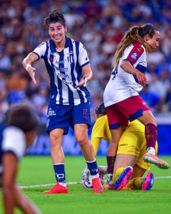 LIGA BBVA MX FEMENIL APERTURA 2026 LIGA BBVA MX FEMENIL APERTURA 2026 MONTERREY VS ATLANTE 08082026 MONTERREY, NUEVO LEON. Action photo of Lucia Garcia (17) of Rayadas del Monterrey, during a week 2 match of the 2026 Tournament of the Liga BBVA MX femenil held a the Estadio BBVA of Monterrey, Nuevo Leon, Mexico. Foto de accion de Lucia Garcia (17) of Rayadas del Monterrey, durante juego de la jornada 2 del Torneo Apertura 2026 de la Liga BBVA MX femenil celebrado en el Estadio BBVA de Monterrey, Nuevo Leon, Mexico. PHOTO BY IMAGENSHOP AGENCIA FOTOGRAFICA MONTERREY NUEVO LEON MEXICO Copyright: xIMAGENSHOPxAGENCIAxFOTOGRAFICAx