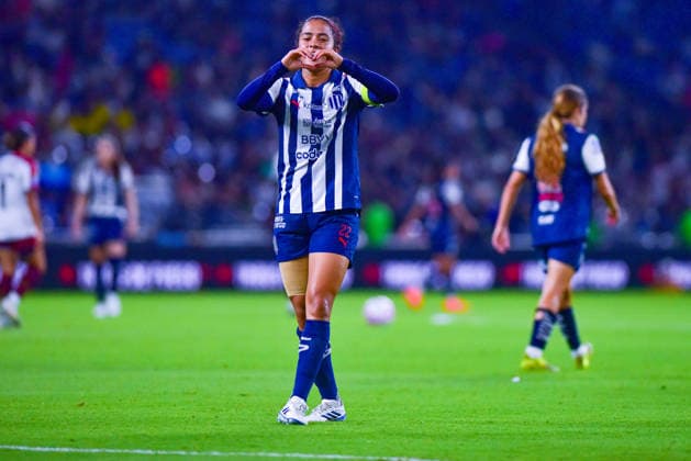 LIGA BBVA MX FEMENIL APERTURA 2026 LIGA BBVA MX FEMENIL APERTURA 2026 MONTERREY VS ATLANTE 08082026 MONTERREY, NUEVO LEON. Action photo of Diana Garcia (22) of Rayadas de Monterrey, during a week 2 match of the 2026 Tournament of the Liga BBVA MX femenil held a the Estadio BBVA of Monterrey, Nuevo Leon, Mexico. Foto de accion de Diana Garcia (22) de Rayadas de Monterrey, durante juego de la jornada 2 del Torneo Apertura 2026 de la Liga BBVA MX femenil celebrado en el Estadio BBVA de Monterrey, Nuevo Leon, Mexico. PHOTO BY IMAGENSHOP AGENCIA FOTOGRAFICA MONTERREY NUEVO LEON MEXICO Copyright: xIMAGENSHOPxAGENCIAxFOTOGRAFICAx