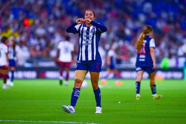 LIGA BBVA MX FEMENIL APERTURA 2026 LIGA BBVA MX FEMENIL APERTURA 2026 MONTERREY VS ATLANTE 08082026 MONTERREY, NUEVO LEON. Action photo of Diana Garcia (22) of Rayadas de Monterrey, during a week 2 match of the 2026 Tournament of the Liga BBVA MX femenil held a the Estadio BBVA of Monterrey, Nuevo Leon, Mexico. Foto de accion de Diana Garcia (22) de Rayadas de Monterrey, durante juego de la jornada 2 del Torneo Apertura 2026 de la Liga BBVA MX femenil celebrado en el Estadio BBVA de Monterrey, Nuevo Leon, Mexico. PHOTO BY IMAGENSHOP AGENCIA FOTOGRAFICA MONTERREY NUEVO LEON MEXICO Copyright: xIMAGENSHOPxAGENCIAxFOTOGRAFICAx