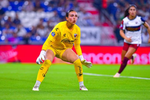 LIGA BBVA MX FEMENIL APERTURA 2026 LIGA BBVA MX FEMENIL APERTURA 2026 MONTERREY VS ATLANTE 08082026 MONTERREY, NUEVO LEON. Action photo of Riley Melendez of Atlante, during a week 2 match of the 2026 Tournament of the Liga BBVA MX femenil held a the Estadio BBVA of Monterrey, Nuevo Leon, Mexico. Foto de accion de Riley Melendez de Atlante, durante juego de la jornada 2 del Torneo Apertura 2026 de la Liga BBVA MX femenil celebrado en el Estadio BBVA de Monterrey, Nuevo Leon, Mexico. PHOTO BY IMAGENSHOP AGENCIA FOTOGRAFICA MONTERREY NUEVO LEON MEXICO Copyright: xIMAGENSHOPxAGENCIAxFOTOGRAFICAx
