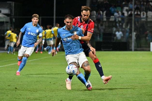 Foto IPP Felice De Martino Castel di Sangro Aq 08 08 2026 Calcio Partita Amichevole 2026 2027 Napoli - Celta De Vigo Nella foto: Matteo Politano Italy Photo Press World Copyright Copyright: xIMAGO R4924_italyphotopressx