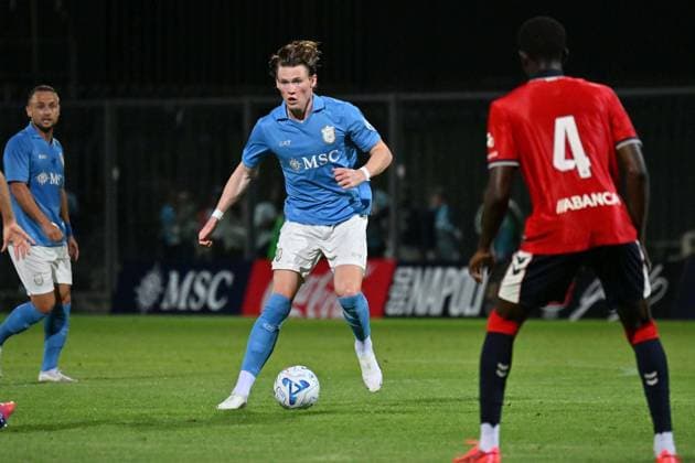 Foto IPP Felice De Martino Castel di Sangro Aq 08 08 2026 Calcio Partita Amichevole 2026 2027 Napoli - Celta De Vigo Nella foto: Scott McTominay Italy Photo Press World Copyright Copyright: xIMAGO R4924_italyphotopressx