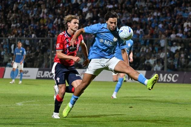 Foto IPP Felice De Martino Castel di Sangro Aq 08 08 2026 Calcio Partita Amichevole 2026 2027 Napoli - Celta De Vigo Nella foto: Antonio Vergara Italy Photo Press World Copyright Copyright: xIMAGO R4924_italyphotopressx