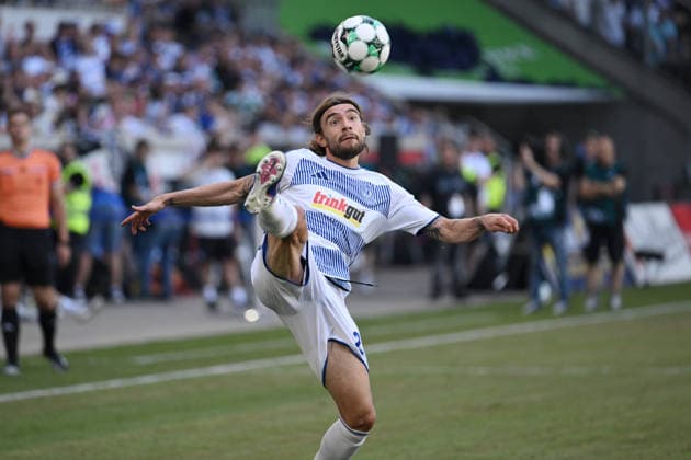 Joshua Bitter (MSV Duisburg) 08.08.2026, Fussball, 3. Liga, Saison 2026 27, 1. Spieltag, MSV Duisburg - SV Meppen 3:0 DFB regulations prohibit any use of photographs as image sequences and or quasi-video Duisburg Schauinsland Reisen Arena Nordrhein Westfalen Deutschland