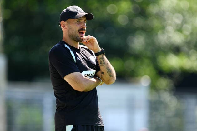 Alexander Hahn (Trainer, FC St. Pauli U23) Fußball I Herren I Regionalliga Nord I Saison 2026-2027 I 2. Spieltag I FC St. Pauli U23 - Bremer SV I 09.08.2026 I Edmund-Plambeck-Stadion
