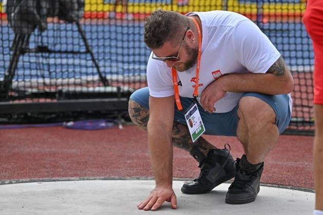 2026.08.09 Birmingham Lekkoatletyka Mistrzostwa Europy oficjalny trening N z Pawel Fajdek Foto Michal Laudy PressFocus 2026.08.09 Birmingham Athletics European Athletics Championships official training Pawel Fajdek Credit: Michal Laudy PressFocus NEWSPIX.PL --- newspix.pl