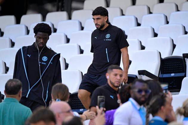 FOOTBALL : Olympique de Marseille VS Athletic Club Bilbao - 09 08 2026 Neal Maupay (OM) - Pre-season friendly between Olympique de Marseille and Athletic Club Bilbao on August 9, 2026 at the CEPAC Velodrome Stadium in Marseille. MarseilleFrance  Copyright: xWilliamxCannarellax