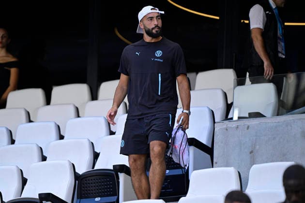 FOOTBALL : Olympique de Marseille VS Athletic Club Bilbao - 09 08 2026 Himad Abdelli (OM) - Pre-season friendly between Olympique de Marseille and Athletic Club Bilbao on August 9, 2026 at the CEPAC Velodrome Stadium in Marseille. MarseilleFrance  Copyright: xWilliamxCannarellax