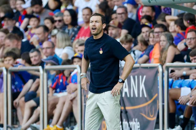 Stephan Lichtsteiner (FC Basel, Trainer) , Schweiz, Fussball, Super League, 3.Spieltag, 2026 2027, FC Basel 1893 vs. FC Thun, 09.08.2026, Basel Sankt Jakob Park Schweiz Copyright: xGrantxHubbsx