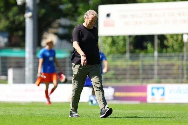 Ralf Voigt (Trainer, Bremer SV) Fußball I Herren I Regionalliga Nord I Saison 2026-2027 I 2. Spieltag I FC St. Pauli U23 - Bremer SV I 09.08.2026 I Edmund-Plambeck-Stadion