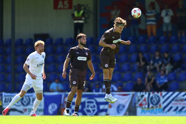 24 Jannik Rotbatsch (FC St. Pauli U23) Fußball I Herren I Regionalliga Nord I Saison 2026-2027 I 2. Spieltag I FC St. Pauli U23 - Bremer SV I 09.08.2026 I Edmund-Plambeck-Stadion