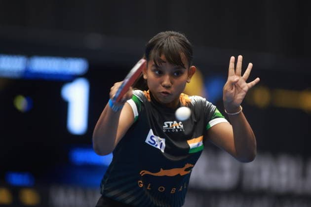 2026 WTT Europe Smash - Sweden - Qualifications Day 2 Syndrela Das of India competes against Yang Ha Eun of South Korea during the women s singles qualifying round 2 at the 2026 Europe Smash at the Baltiska Hallen in Malmo, Sweden, on August 9, 2026. Malmo Sweden  Copyright: xRemyxGrosx originalFilename:gros-europesm260809_npN6P