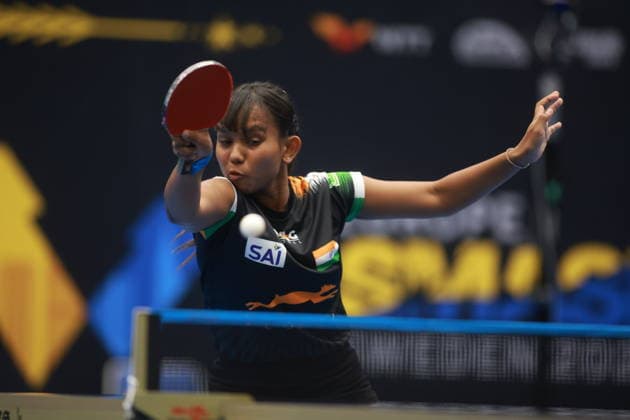 2026 WTT Europe Smash - Sweden - Qualifications Day 2 Syndrela Das of India competes against Yang Ha Eun of South Korea during the women s singles qualifying round 2 at the 2026 Europe Smash at the Baltiska Hallen in Malmo, Sweden, on August 9, 2026. Malmo Sweden  Copyright: xRemyxGrosx originalFilename:gros-europesm260809_npO05