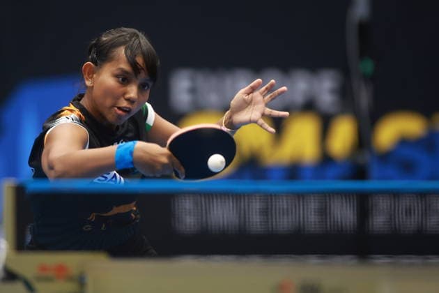2026 WTT Europe Smash - Sweden - Qualifications Day 2 Syndrela Das of India competes against Yang Ha Eun of South Korea during the women s singles qualifying round 2 at the 2026 Europe Smash at the Baltiska Hallen in Malmo, Sweden, on August 9, 2026. Malmo Sweden  Copyright: xRemyxGrosx originalFilename:gros-europesm260809_np4tR