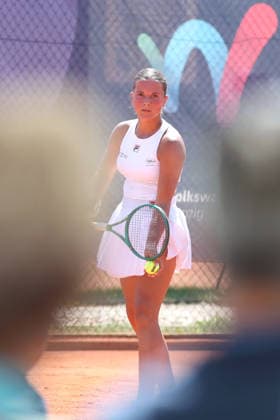 Leipzig Open 2026, ITF-Finale: Ida Wobker vs. Irene Burillo, 09.08.2026 Ida Wobker (Deutschland GER) im Finale. Leipzig Open 2026, ITF World Tennis Tour, 09.08.2026 auf der Anlage des Leipziger Tennisclubs 1990 in der Sportforum-Nordanlage. Copyright: xBEAUTIFULxSPORTS JanxKaeferx