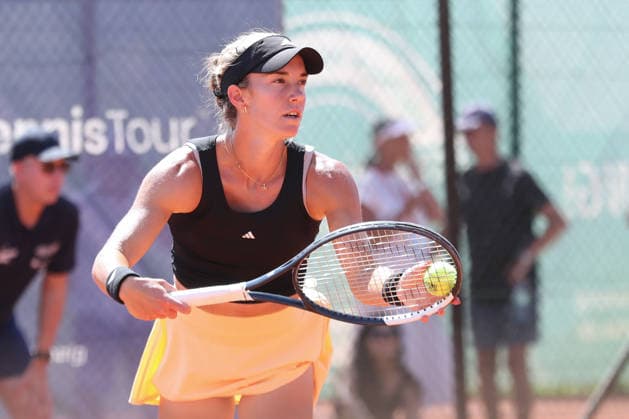 Leipzig Open 2026, ITF-Finale: Ida Wobker vs. Irene Burillo, 09.08.2026 Irene Burillo (Spanien ESP) im Finale. Leipzig Open 2026, ITF World Tennis Tour, 09.08.2026 auf der Anlage des Leipziger Tennisclubs 1990 in der Sportforum-Nordanlage. Copyright: xBEAUTIFULxSPORTS JanxKaeferx