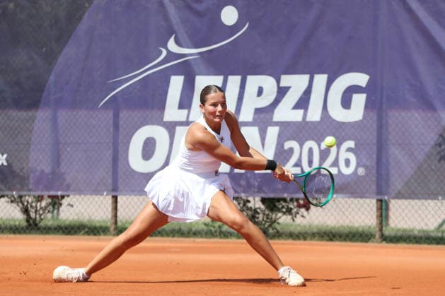 Leipzig Open 2026, ITF-Finale: Ida Wobker vs. Irene Burillo, 09.08.2026 Ida Wobker (Deutschland GER) im Finale. Leipzig Open 2026, ITF World Tennis Tour, 09.08.2026 auf der Anlage des Leipziger Tennisclubs 1990 in der Sportforum-Nordanlage. Copyright: xBEAUTIFULxSPORTS JanxKaeferx