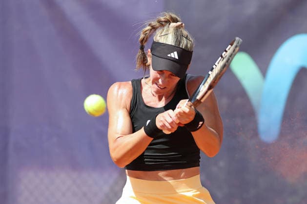 Leipzig Open 2026, ITF-Finale: Ida Wobker vs. Irene Burillo, 09.08.2026 Irene Burillo (Spanien ESP) im Finale. Leipzig Open 2026, ITF World Tennis Tour, 09.08.2026 auf der Anlage des Leipziger Tennisclubs 1990 in der Sportforum-Nordanlage. Copyright: xBEAUTIFULxSPORTS JanxKaeferx