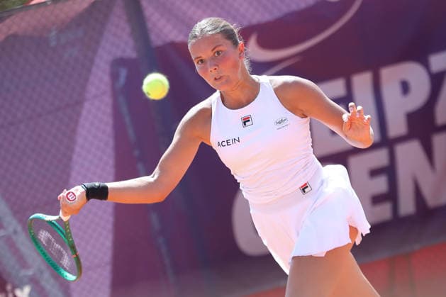 Leipzig Open 2026, ITF-Finale: Ida Wobker vs. Irene Burillo, 09.08.2026 Ida Wobker (Deutschland GER) im Finale. Leipzig Open 2026, ITF World Tennis Tour, 09.08.2026 auf der Anlage des Leipziger Tennisclubs 1990 in der Sportforum-Nordanlage. Copyright: xBEAUTIFULxSPORTS JanxKaeferx