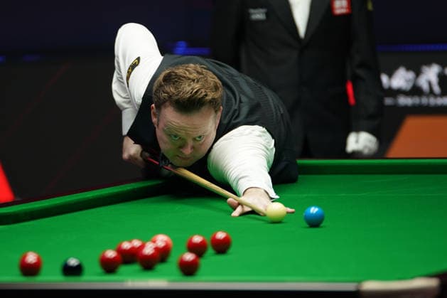 TAIYUAN, CHINA - AUGUST 09: Shaun Murphy of England plays a shot in the first round match against Matthew Selt of England on day 2 of the 2026 World Snooker Tour China Open at Taiyuan Binhe Sports Center on August 9, 2026 in Taiyuan, Shanxi Province of China.  Copyright: xTaixChengzhex 111659004976