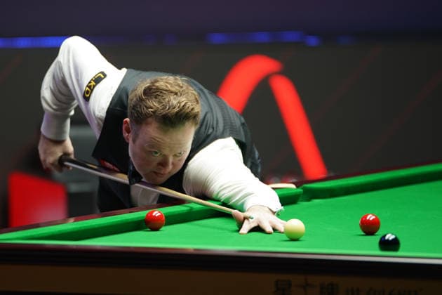 TAIYUAN, CHINA - AUGUST 09: Shaun Murphy of England plays a shot in the first round match against Matthew Selt of England on day 2 of the 2026 World Snooker Tour China Open at Taiyuan Binhe Sports Center on August 9, 2026 in Taiyuan, Shanxi Province of China.  Copyright: xTaixChengzhex 111659004968
