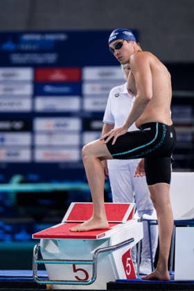 260810 Elias Persson of Sweden in men™s 50 meters butterfly swimming heats during day eleven of the 2026 European Aquatics Championships on August 10, 2026 in Saint-Denis. Photo: Joel Marklund BILDBYRAN kod JM JM0838 bbeng simning swimming svomming 2026 european aquatics championships em Sverige Sweden Copyright: JOELxMARKLUND BB260810JM013