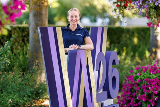 AACHEN - FEI World Championships 2026, AACHEN - FEI World Championships 2026 HEMMER Katharina (GER), Denoix PCH 1st Horse Inspection Dressage Aachen, Reitstadion Soers 10. August 2026 -
