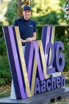 AACHEN - FEI World Championships 2026, AACHEN - FEI World Championships 2026 WANDRES Frederic (GER), Bluetooth Old 1st Horse Inspection Dressage Aachen, Reitstadion Soers 10. August 2026 -