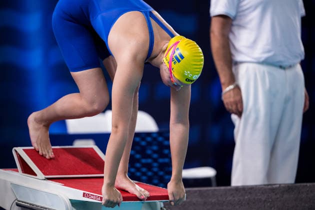 260810 Thilda Häll of Sweden competes in women™s 800 meters freestyle swimming heats during day eleven of the 2026 European Aquatics Championships on August 10, 2026 in Saint-Denis. Photo: Joel Marklund BILDBYRAN kod JM JM0838 bbeng simning swimming svomming 2026 european aquatics championships em dam Sverige Sweden Copyright: JOELxMARKLUND BB260810JM119