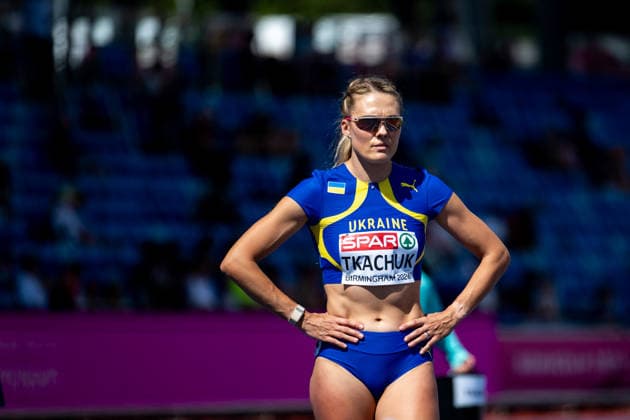 10.08.2026, GBR, Leichtathletik, Europameisterschaft 2026, Morgensession Tag 1, Birmingham Viktoriya Tkachuk ( Ukraine ), 400 Meter Hürden Damen, Vorlauf Birmingham Alexander Stadium England Großbritannien Copyright: xNordphoto Memmlerx